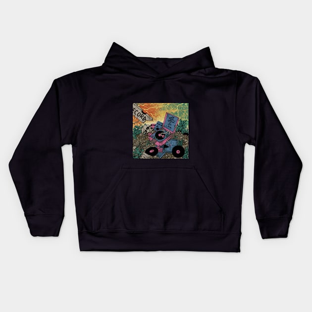 All About The Time Kids Hoodie by Xroad Studios